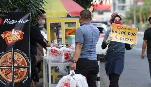 Pizza HUT Turun ke Jalan, Strategi Marketing di Tengah PSBB. (Foto: Ist)