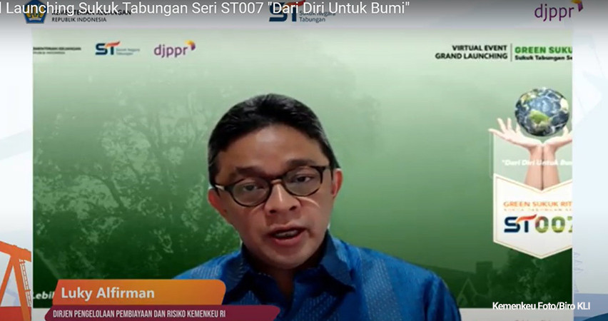 Pemerintah Tawarkan Sukuk ST007 untuk Pembiayaan Proyek Hijau. (Foto: Ist)