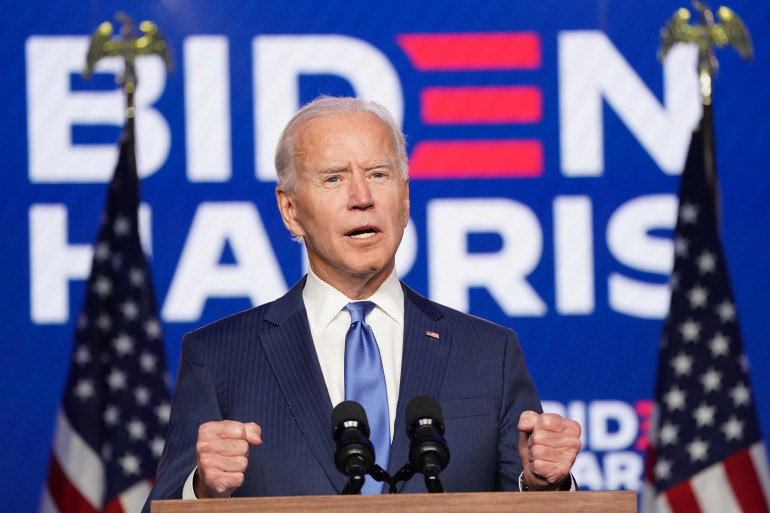 Raih 290 Electoral Votes, Joe Biden Jadi Presiden AS ke-46. (Foto: Ist)
