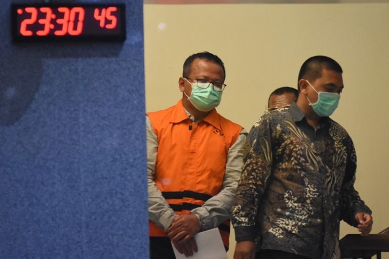 Ekspor Benih Lobster Distop, Setelah Edhy Prabowo Ditetapkan Tersangka. (Foto: Ist)