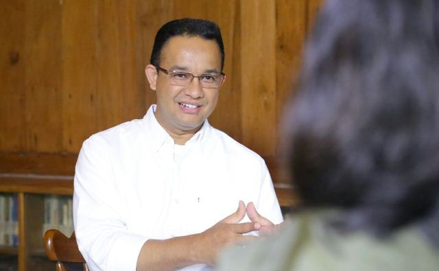 Gubernur Provinsi DKI Jakarta, Anies Baswedan, terkonfirmasi positif virus Covid-19. (Foto : MNC Media)