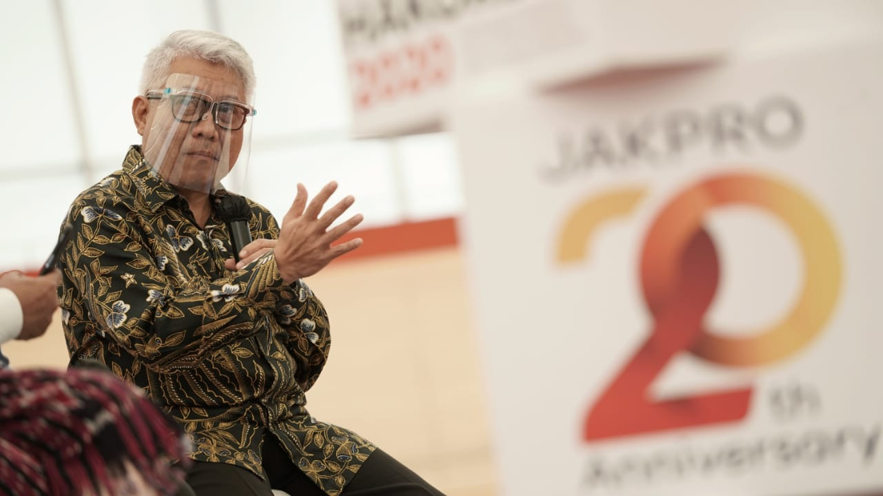 Sertifikat SNI ISO 37001:2016 Sistem Manajemen Anti Penyuapan (SMAP) Jadi Kado Hut Jakpro ke-20. (Foto: Jakarta Propertindo)