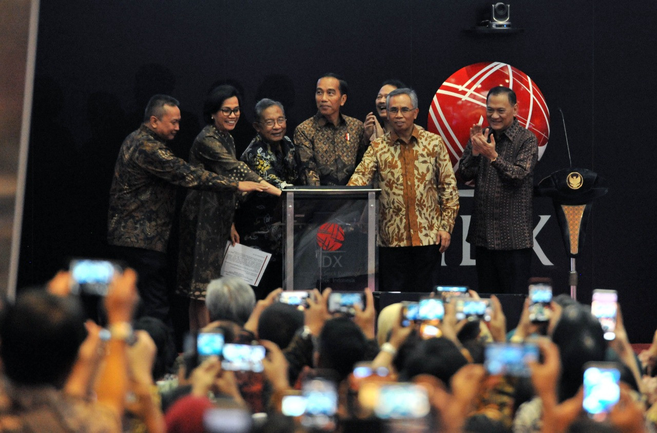 Ini Jadwal Penutupan Perdagangan Saham di 2020 dan Pembukaan 2021 Oleh Jokowi. (Foto: Setkab RI)