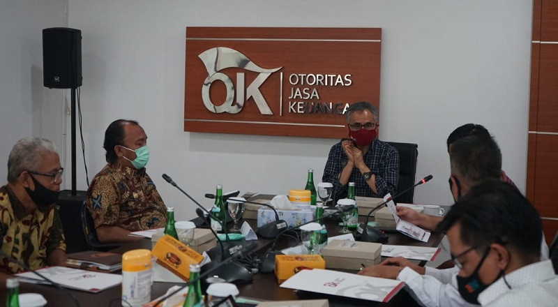 Dukung PSBB Jawa-Bali, OJK Minta Industri Keuangan Fokus Protokol Kesehatan. (Foto : MNC Media)
