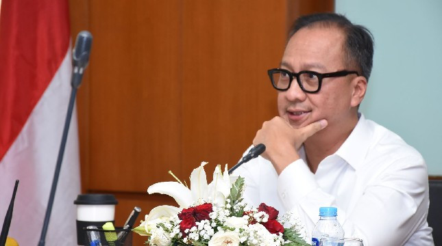Menperin Optimis Penyaluran Minyak Goreng Curah Sampai ke Wilayah Timur. (Foto: MNC Media)