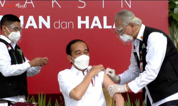 Kemenkes Kirimkan Lagi SMS Blast Penerima Vaksin Covid-19. (Foto : MNC Media)