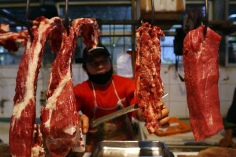 Dibutuhkan Tukang Bakso dan Warteg, Pedagang Daging Sapi Diimbau Tidak Semua Mogok Jualan (FOTO: MNC Media)
