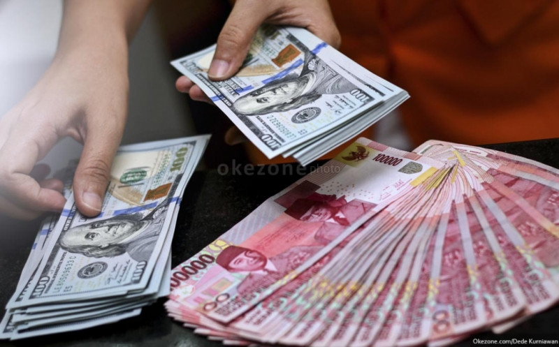 Nilai Ekspor RI Anjlok, Rupiah Ambles 47 Poin Atas Dolar AS. (Foto: MNC Media)