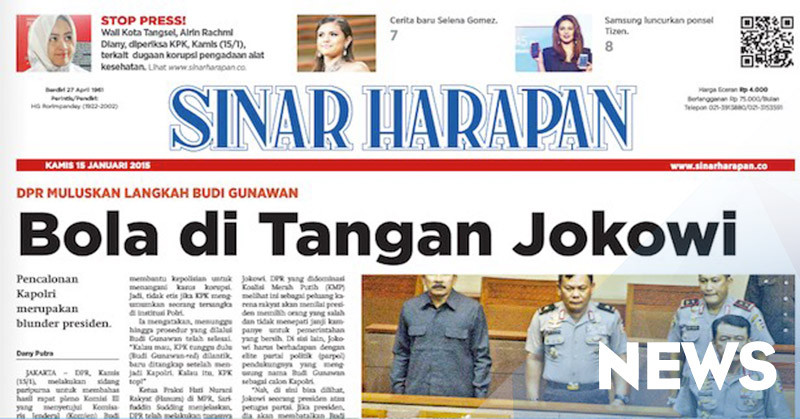 Kado Pahit di Hari Ultah Pers (FOTO: MNC Media)