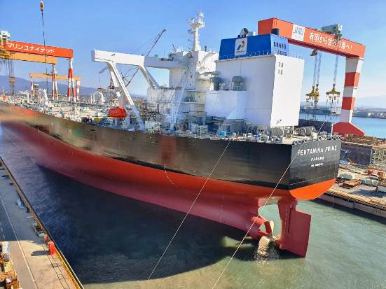 Kapal Raksasa Berkapasitas 2 Juta Barel Milik Pertamina Siap Beroperasi  (FOTO: MNC Media)