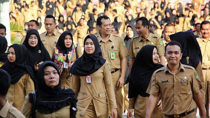 Tjahjo Kumolo Potong Jam Kerja PNS Selama Ramadhan, Ini Rinciannya. (Foto: MNC Media)