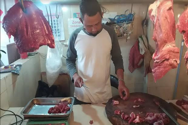 Erick Thohir Sedih Produksi Daging Merosot (FOTO: MNC Media)