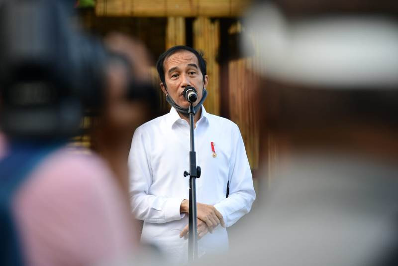 Usai Imbau Kritik Pemerintah, Jokowi Ajak DPR Hapus Pasal Karet UU ITE (FOTO: MNC Media)