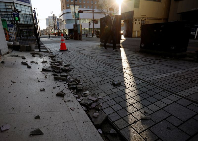Toyota Stop Produksi Mobil, Imbas Gempa Magnitudo 7,3 di Prefektur Fukushima. (Foto : Yahoo News)