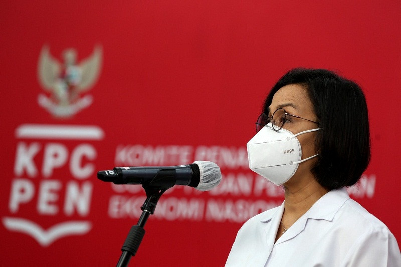 Sri Mulyani: Pandemi Buat Kesenjangan Makin Lebar (FOTO: MNC Media)