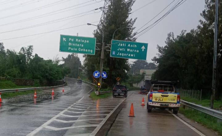 Sejumlah Jalan Tol Sudah Kembali Beroperasi Normal Pasca Banjir. (Foto: Jasa Marga)