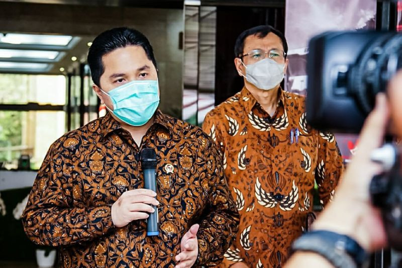 Erick Sebut Kehadiran LPI Bakal Berdampak ke Ekonomi Nasional. (Foto : MNC Media)
