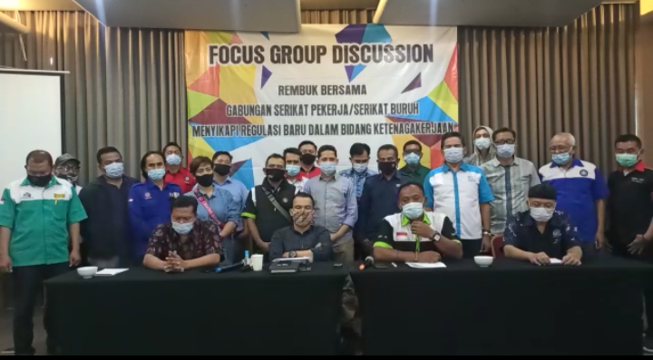 Tolak Aturan Turunan UU Cipta Kerja, Buruh Se-jabar Siap Demo (FOTO: MNC Media)