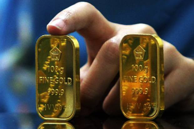 Harga Emas Antam terpantau naik Rp 1.000 ke harga Rp 934.000 per gram. (Foto: MNC Media)