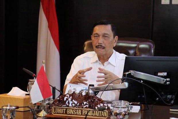 RI Rakit Laptop Merah Putih, Luhut: Kita Jangan Banyak Bergantung ke Negara Lain (Dok.MNC Media)