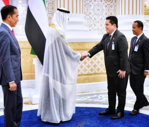 Ajak Pangeran UEA Berinvestasi di RI, Luhut : Bahagia Punya Partner Dagang Amanah  (FOTO:MNC Media)