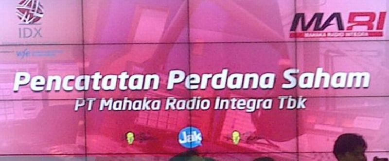 Dua Kali Disuspensi BEI, Ini Penjelasan Mahaka Radio Integra. (Foto: MNC Media)