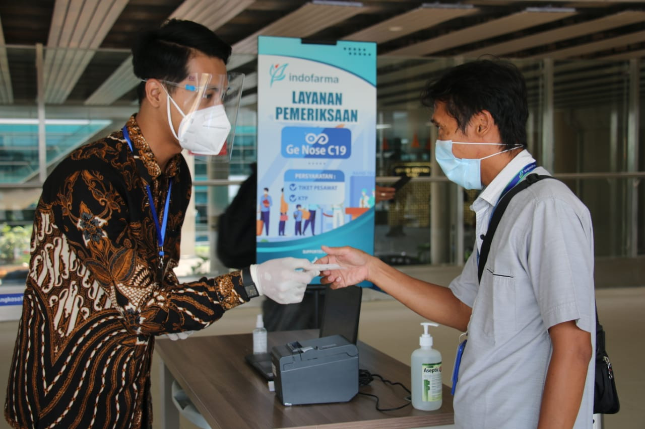 Angkasa Pura I Segera Gelar Uji Coba Penggunaan GeNose C-19 di 15 Bandara. (Foto: MNC Media)
