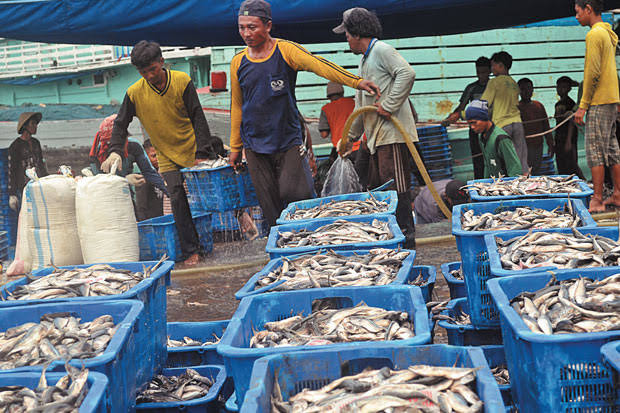 Pengusaha Perikanan Keluhkan Mahalnya Biaya Logistik kepada Jokowi (FOTO:MNC Media)