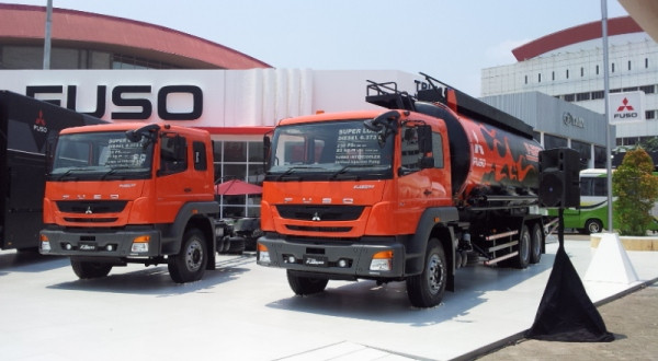 Truk China Banjiri Pasar RI, Begini Tanggapan Mitsubishi Fuso (Foto: MNC Media)