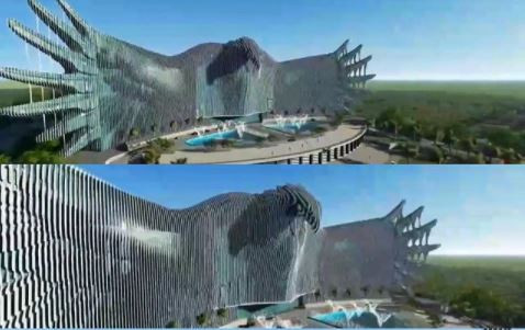 Desain Garuda Istana Negara Dikritik, Asosiasi Arsitek Sarankan Jadi Tugu. (Foto: MNC Media)