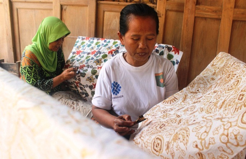 Menperin Targetkan Ekspor Batik Tembus USD100 Juta di 2023. Foto: MNC Media.