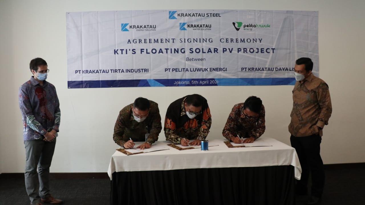 Pangkas Beban Listrik Rp7,8 Miliar per Tahun, KRAS akan Bangun PLTS Terapung. (Foto: MNC Media)