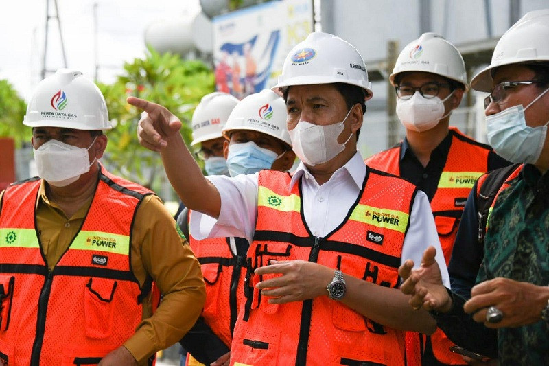 Pertamina Komitmen Bayar Perbaikan Fasum dan Fasos Pasca Kebakaran Kilang Balongan. (Foto : MNC Media)