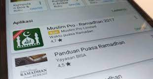 Optimalkan ibadah ramadhan dengan teknologi aplikasi.