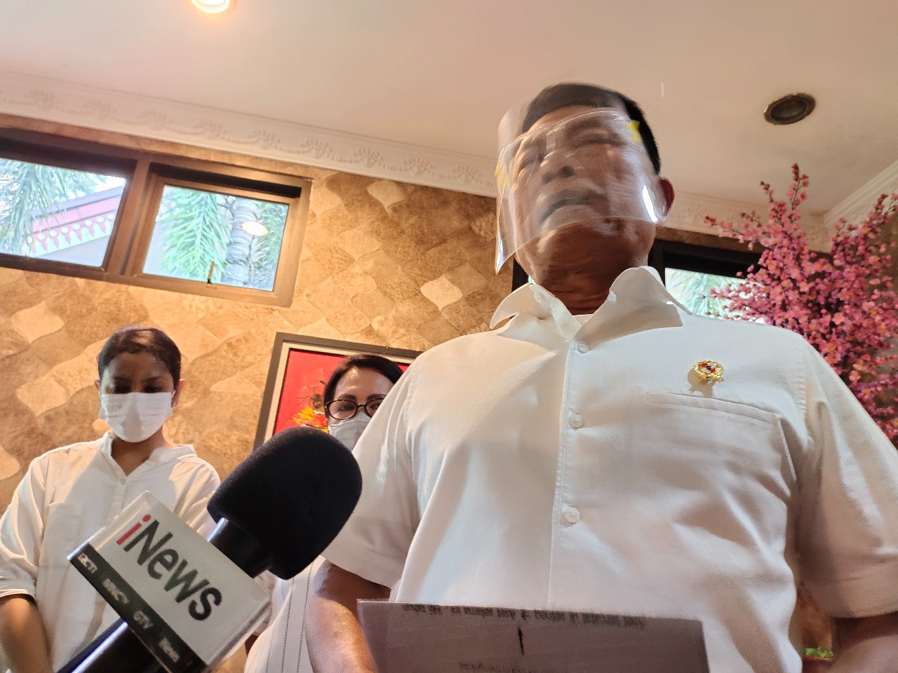 Moeldoko Datangi TMII, Pastikan Transisi Sudah Dimulai (FOTO: MNC Media)