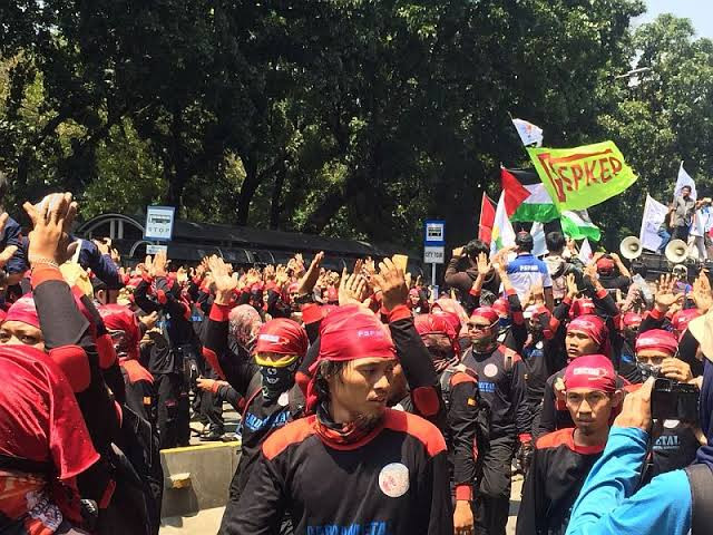 Blak-blakan, Buruh Sebut Tak Pernah Diajak Diskusi Soal Pencairan JHT (FOTO:MNC Media)