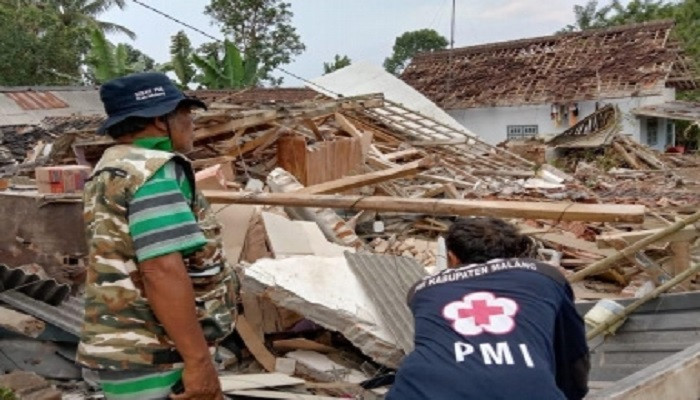 Korban Gempa di Malang Dapat Bantuan hingga Rp50 Juta dari Pemerintah (FOTO:MNC Media)