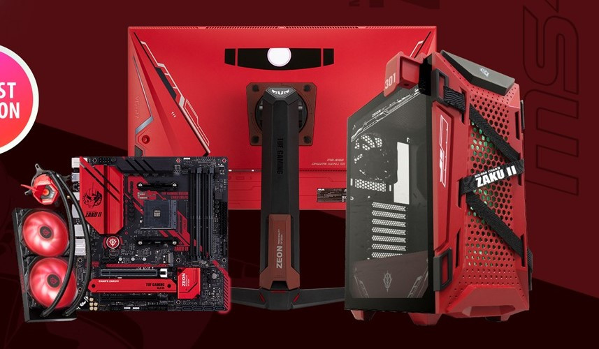 Asus menjual seri Gundam. (Foto: Istimewa)