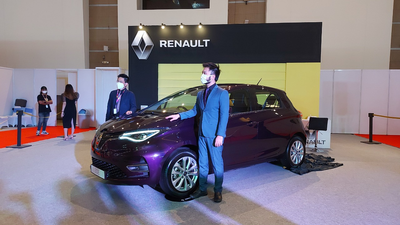 Renault Hadirkan Mobil Listrik di IIMS Hybrid 2021 (FOTO: MNC Media)
