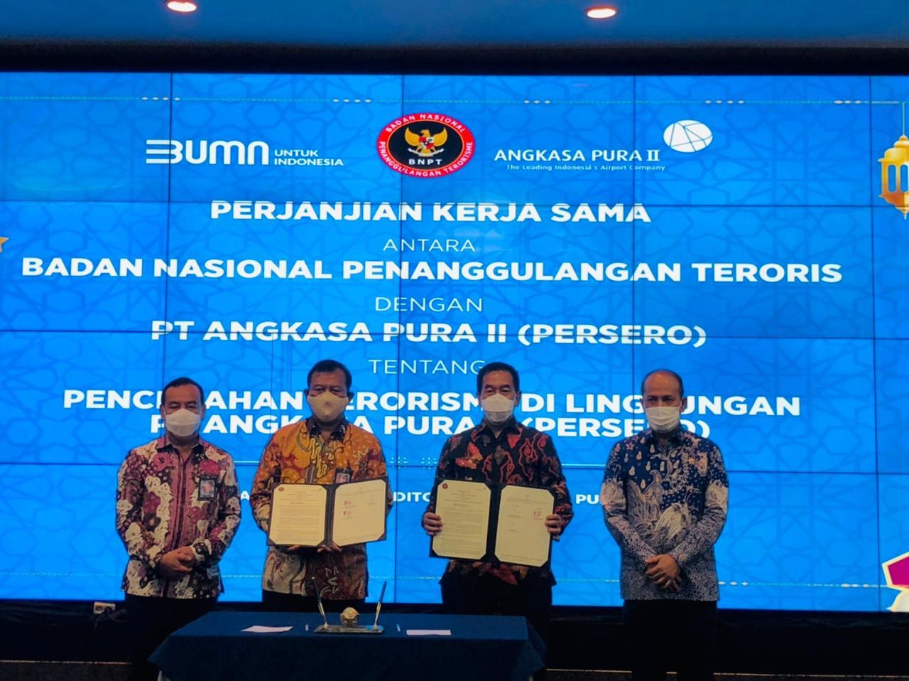 Angkasa Pura II Gandeng BNPT Cegah Terorisme di Bandara (FOTO: MNC Media)
