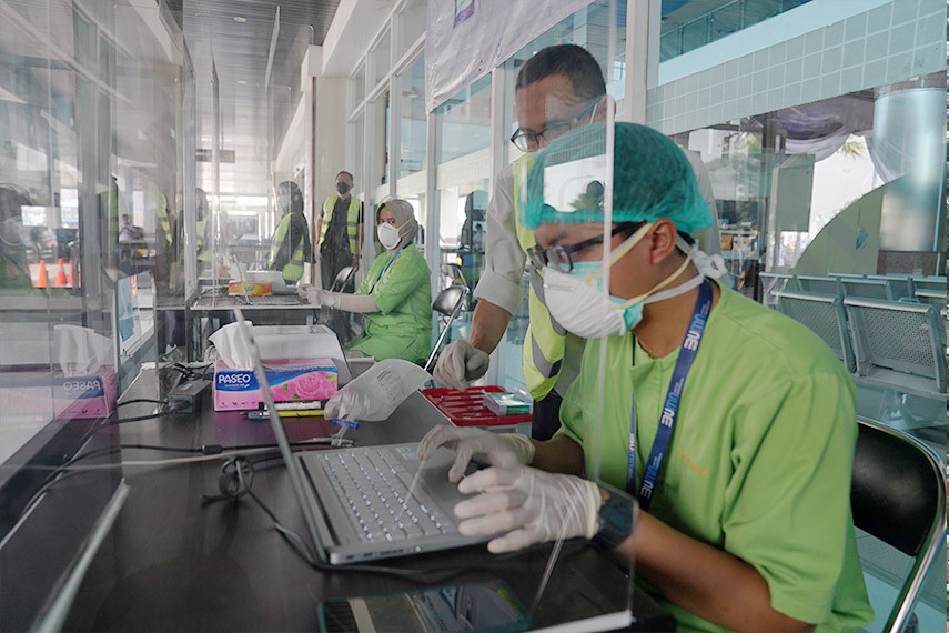 GeNose C19 Mulai Disediakan di Pelabuhan yang Dikelola Pelindo III. (Foto : MNC Media)