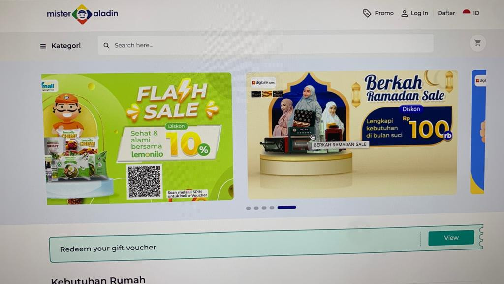 Jalani Puasa Ramadan, Lebih Praktis dengan Belanja di AladinMall! (FOTO: MNC Media)