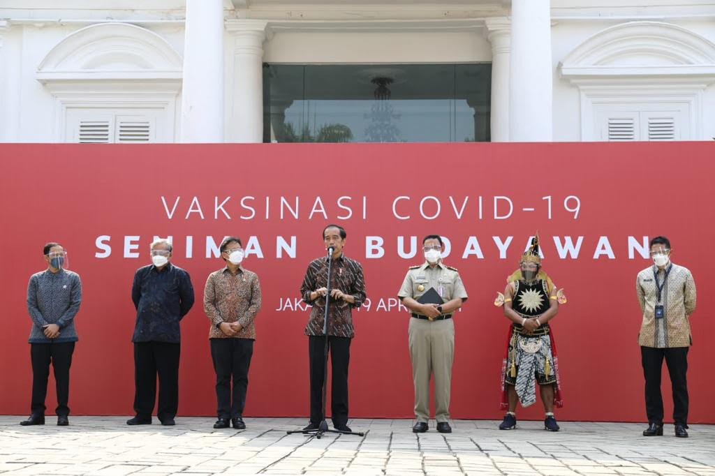 Sandiaga Uno: 12 Bulan ke Depan 70 Persen Pelaku Ekraf Harus Divaksin (FOTO: MNC Media)