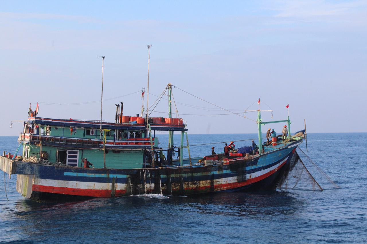 Overfishing, KKP Tangkap 2 Kapal Ikan di Kepulauan Seribu (FOTO: MNC Media)