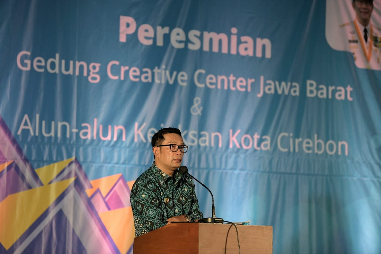 Resmikan Creative Center di Cirebon, Ridwan Kamil: Diinvestasikan untuk Kemajuan Generasi Muda!