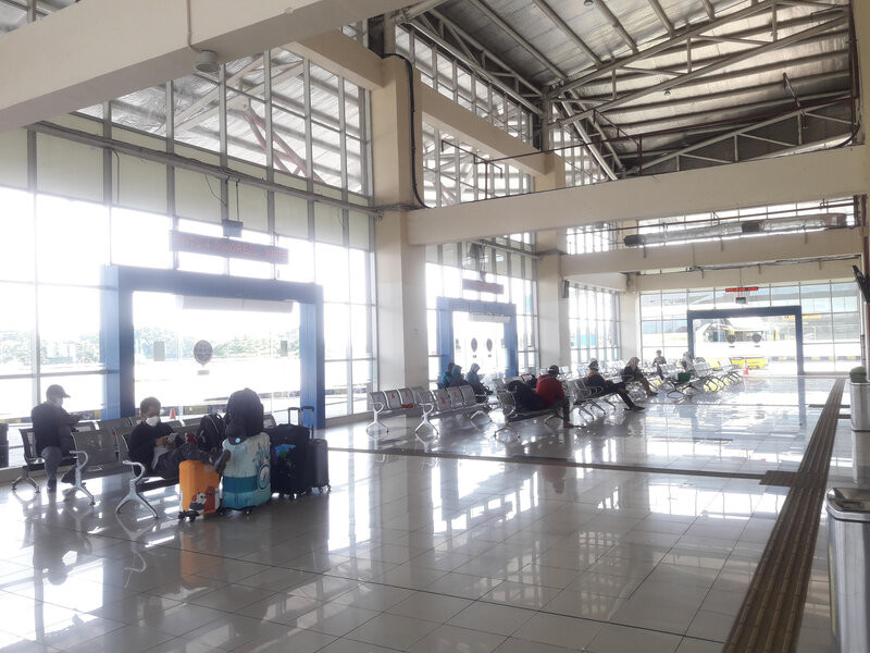 Dapat Libur Lebih Cepat, Penumpang Bus Ini Curi Start Mudik Lebaran. (Foto: MNC Media)
