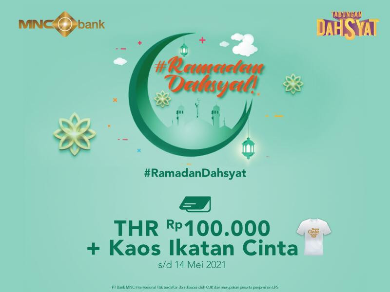Raihan Dana Murah Meningkat, MNC Bank (BABP) Hadirkan Kejutan THR Dahsyat. (Foto: MNC Media)