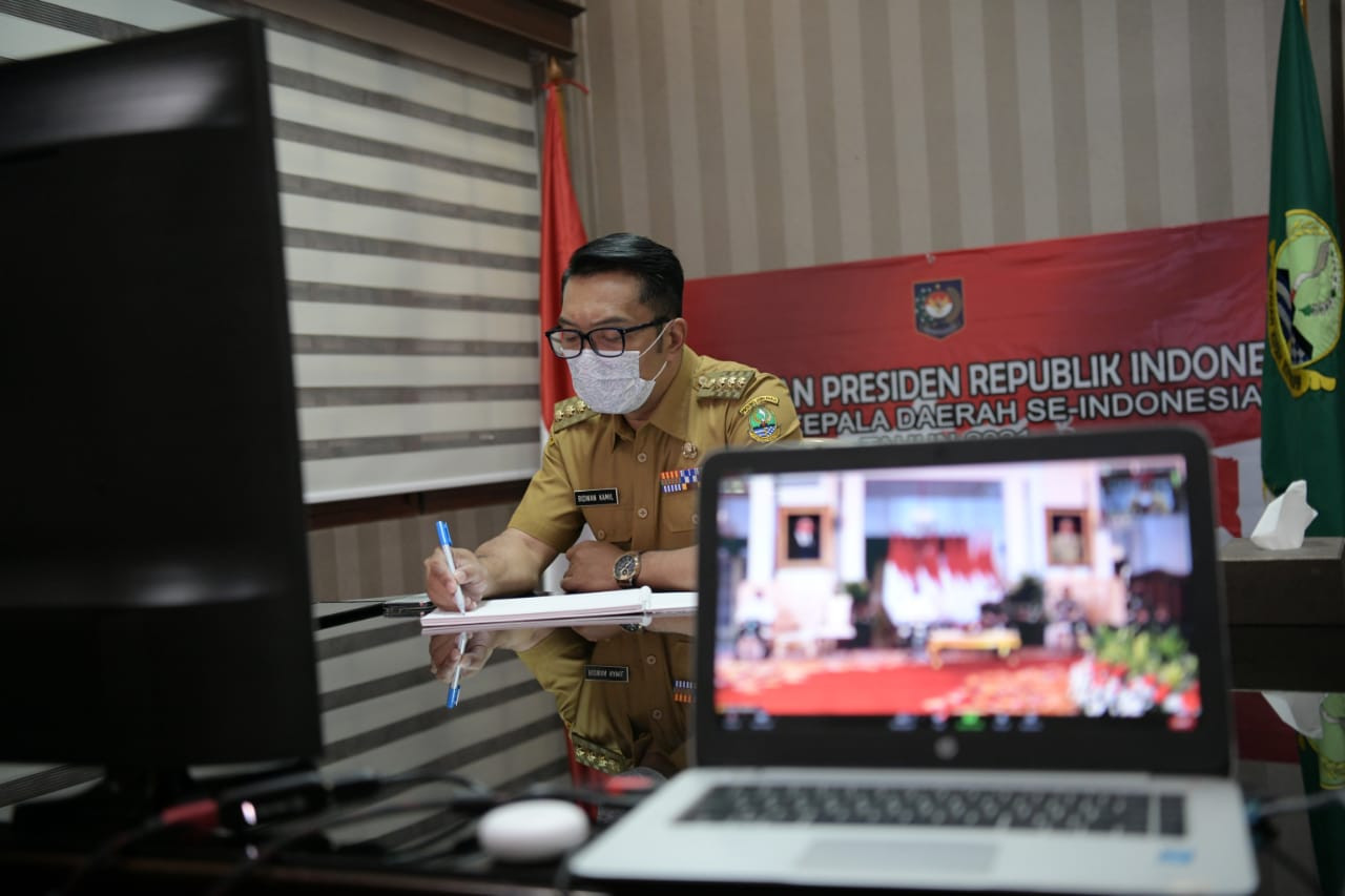 Berkaca Pada India, Ridwan Kamil: Presiden Titip Mudik Dilarang dan Diperketat. (Foto: MNC Media)