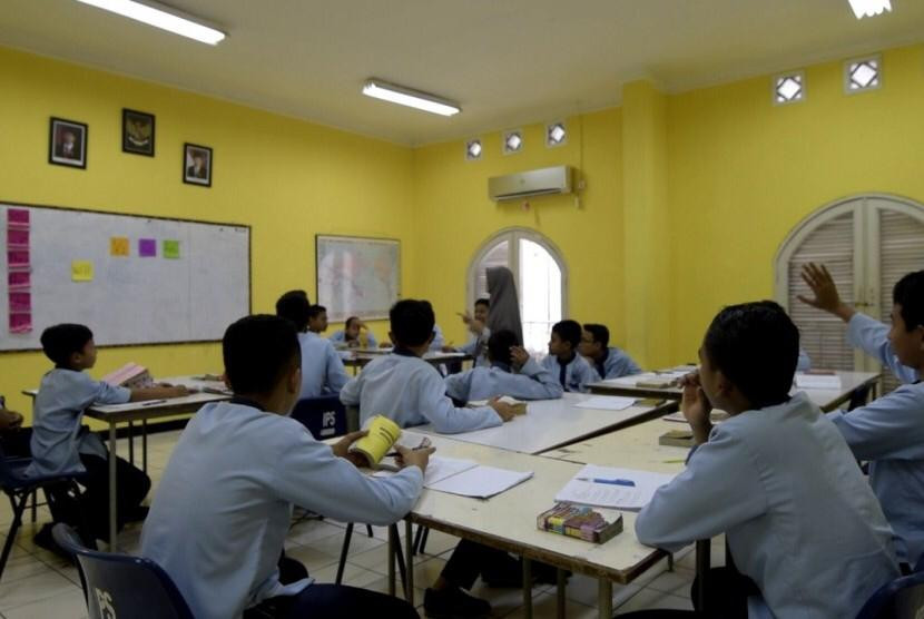 Mengenalkan Wakaf Sejak Dini, Literasi Terus Digenjot di Sekolah. (Foto : MNC Media)