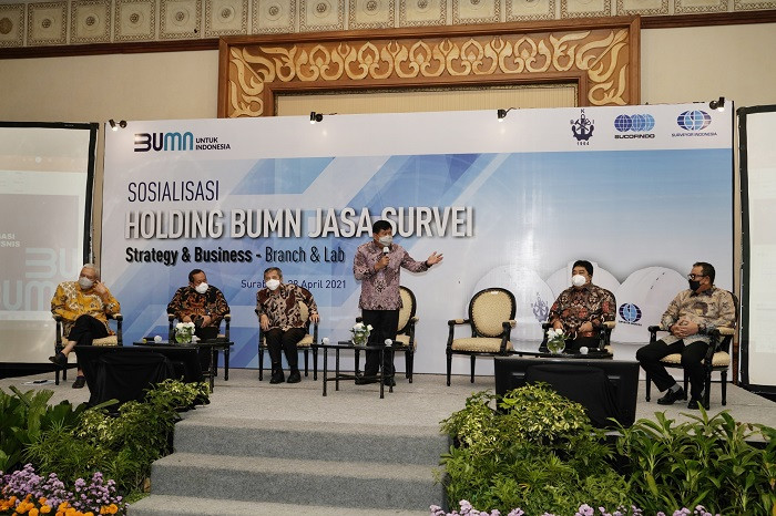 Holding BUMN Jasa Survei Bertekad Siap Jadi Market Leader di ASEAN. (Foto : MNC Media)